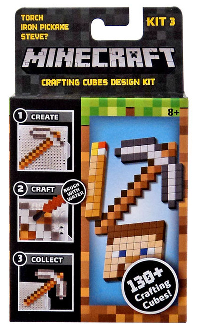 Minecraft Zombie Pigman Gold Sword Ghast Crafting Refill Pack Kit 2 Mattel Toys Toywiz