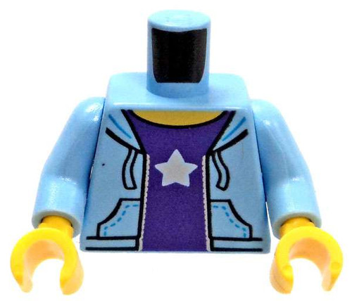 Lego Minifigure Parts Dark Purple Jacket With Medium Dark Pink And Dark Turquose Panels Loose Torso Loose Toywiz - dark purple vest roblox