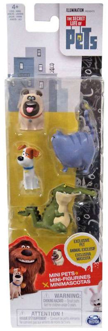 secret life of pets mini figures set