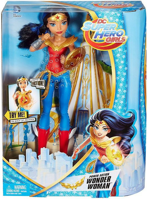 DC Super Hero Girls Power Action Wonder Woman 11-Inch Doll