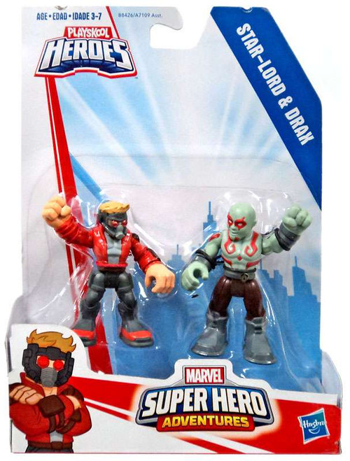 playskool heroes marvel super hero adventures groot and rocket raccoon
