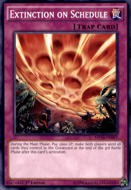 Yugioh 16 Mega Tin Mega Pack Single Card Rare Extra Buck Mp16 En095 Toywiz