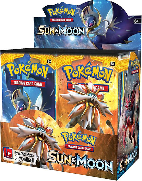 Pokemon Trading Card Game Sun & Moon Base Set Booster Box [36 Packs]
