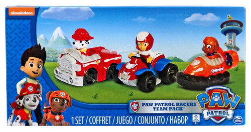 paw patrol racers team pack