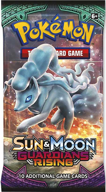 Pokemon Trading Card Game Sun & Moon Guardians Rising Booster Pack [10 Cards]