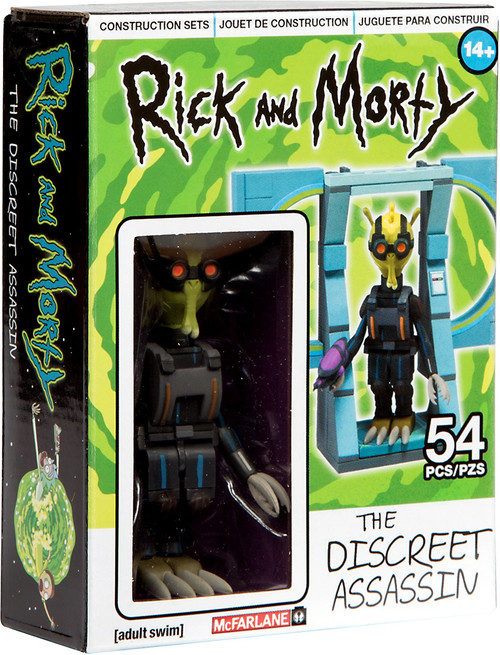 McFarlane Toys Rick & Morty The Discreet Assassin Micro Construction Set