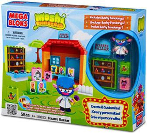 Mega Bloks Moshi Monsters Bizarre Bazaar Set #80623