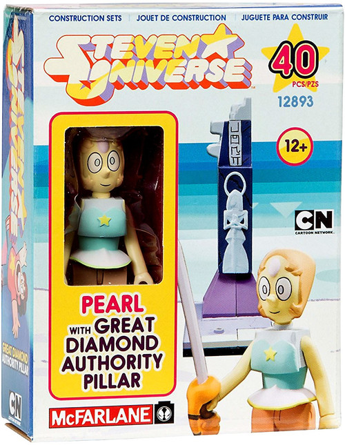 McFarlane Toys Steven Universe Pearl & Great Diamond Authority Pillar Micro Construction Set