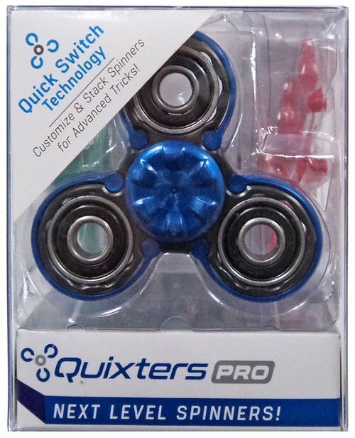 Quixters Black Pro Spinner [Blue Outside]