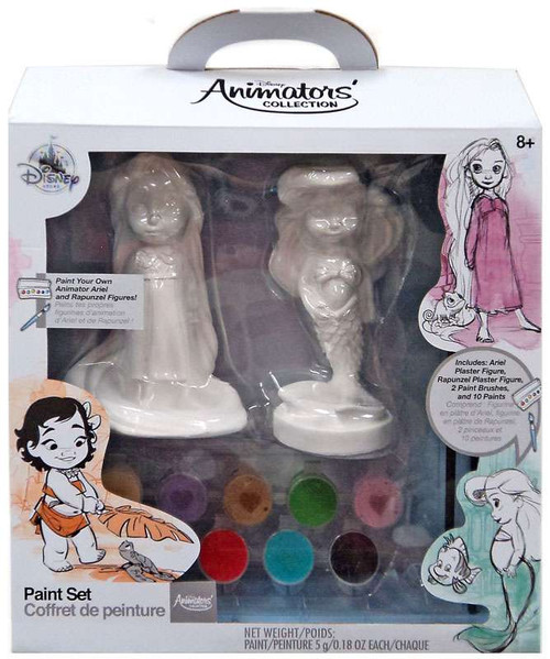 Disney Animators' Collection Rapunzel & Ariel Paint Set Exclusive