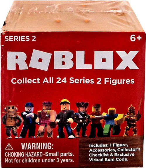 Roblox Series 2 Mystery Pack [Gold Cube, 1 RANDOM Figure & Virtual Item Code]