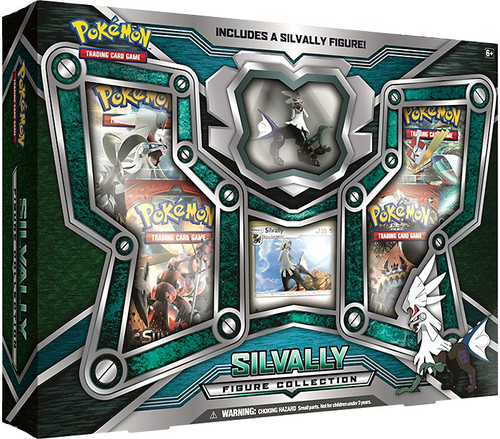 Pokemon Trading Card Game Silvally Figure Collection [4 Booster Packs, Promo Card & Figure]