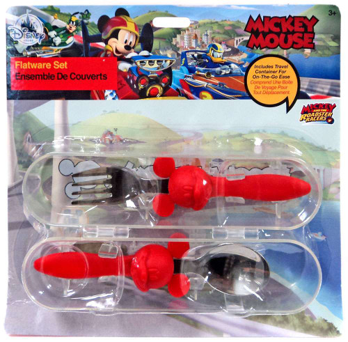 Disney Minnie Mouse Mickey Exclusive Flatware Set