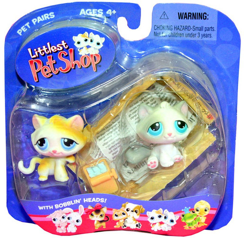 Littlest Pet Shop Pet Pairs Kitten Figure 2-Pack [Box]