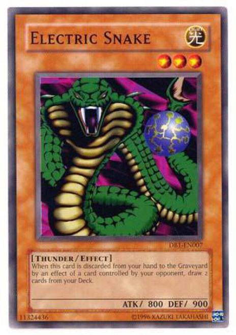 YuGiOh Dark Beginning 1 Common Electric Snake DB1-EN007