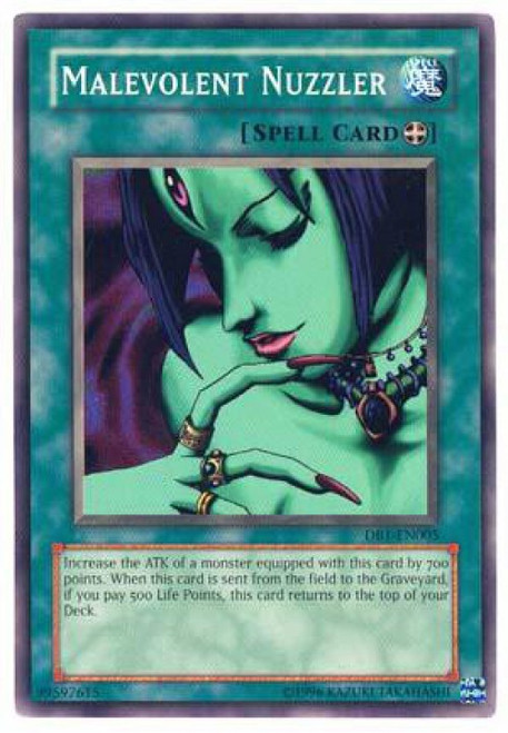 YuGiOh Dark Beginning 1 Common Malevolent Nuzzler DB1-EN005