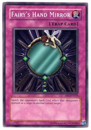 YuGiOh Dark Beginning 1 Common Fairy's Hand Mirror DB1-EN025
