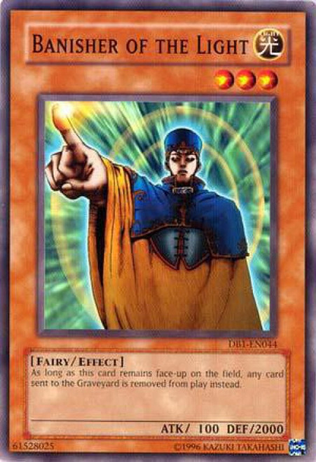 YuGiOh Dark Beginning 1 Common Banisher of the Light DB1-EN044
