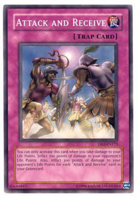 YuGiOh Dark Beginning 1 Common Attack and Receive DB1-EN173