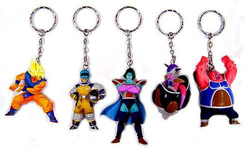 Dragon Ball Z Set of 5 Frieza Saga Keychains