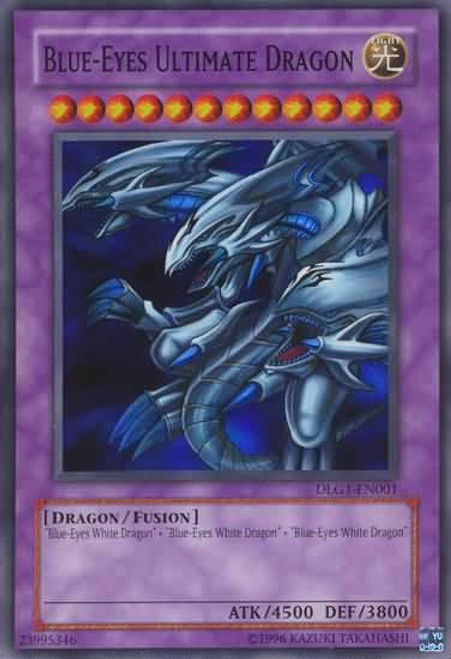 YuGiOh Dark Legends Super Rare Blue-Eyes Ultimate Dragon DLG1-EN001