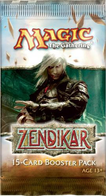 MtG Trading Card Game Zendikar Booster Pack [15 Cards]