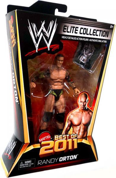 Wwe Wrestling Elite Collection Pay Per View Randy Orton Exclusive Action Figure Jim Ross Build A Figure Mattel Toys Toywiz