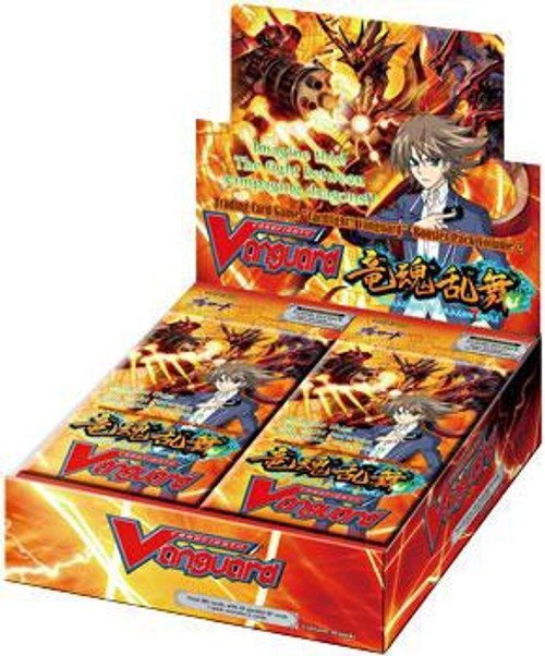 Cardfight Vanguard Trading Card Game Onslaught of Dragons Souls Booster Box [30 Packs]