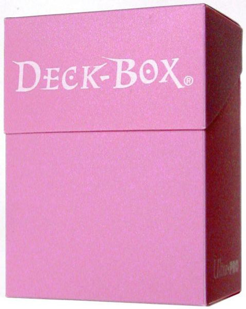 Ultra Pro Card Supplies Pink Deck Box