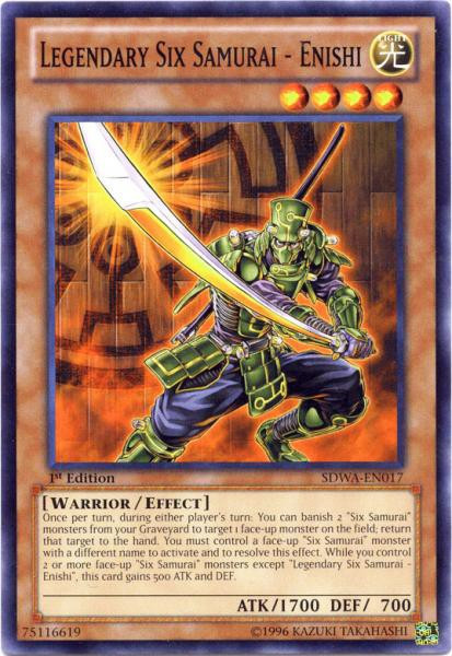 Yu-Gi-Oh! - Grandmaster of the Six Samurai (SDWA-EN002) - Structure Deck: Sam