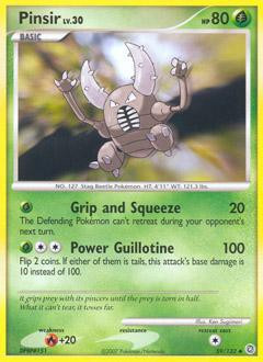 Pokemon Diamond Pearl Secret Wonders Single Card Uncommon Pinsir 59 Toywiz