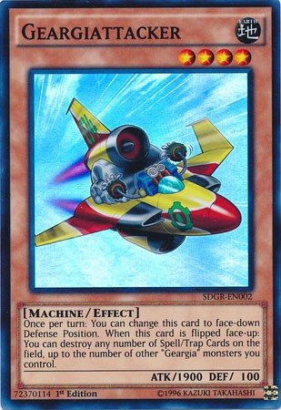 Yu-Gi-Oh! Geargiagear XG Ultra Rare Card – From Geargia Rampage Structure Deck (1st Edition) - View #12