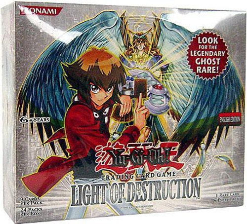 maskulinitet basketball Følelse YuGiOh Trading Card Game Light of Destruction Booster Box 24 Packs Konami -  ToyWiz