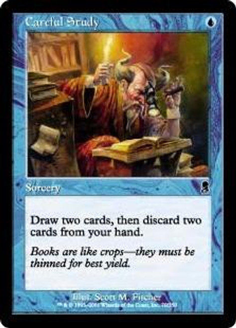 Magic The Gathering Odyssey Single Card Common Careful Study 70