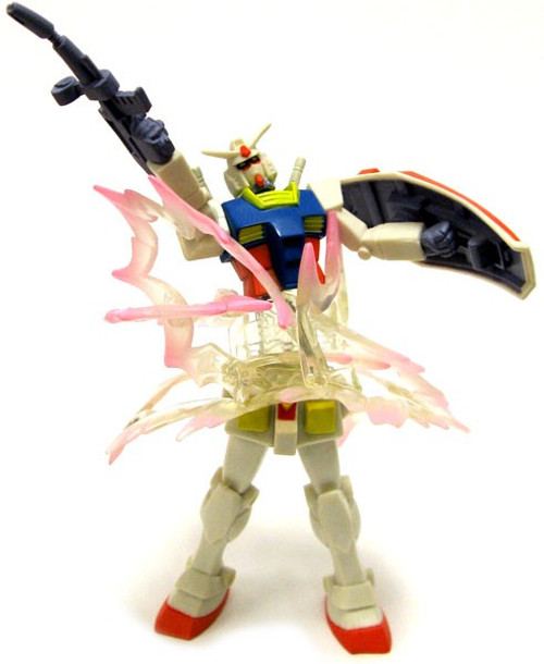 Gundam Mobile Suit Selection 40 Gashapoin RX-78 3-Inch PVC Figure #7 [Exploding]
