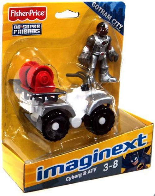 imaginext cyborg transforming battle rig