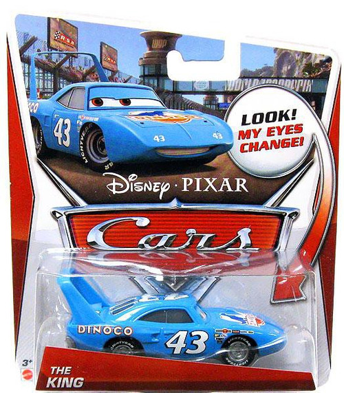 Toys Disney Pixar Cars Race O Rama 82 Damaged King Diecast Car Mattel
