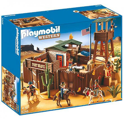 playmobil cowboy fort