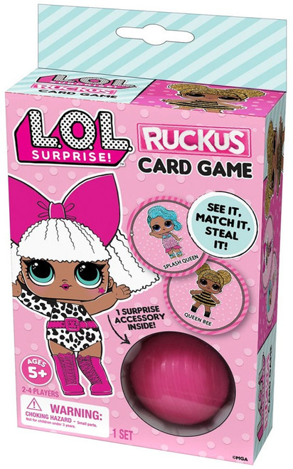 LOL Surprise Ruckus Card Game