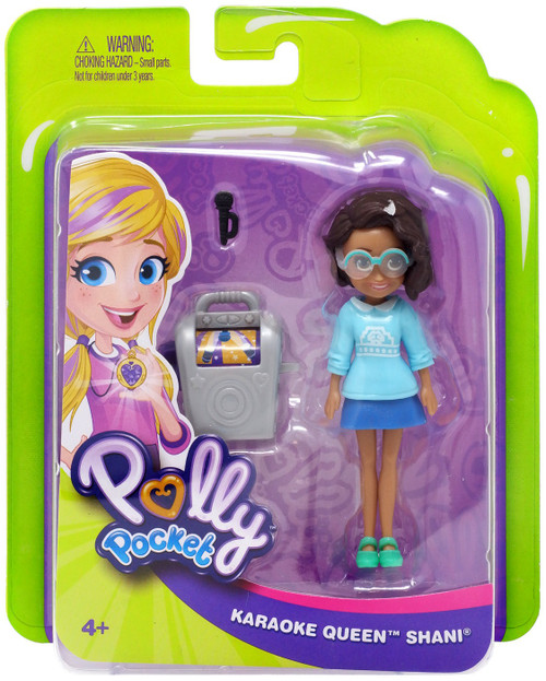 Polly Pocket Karaoke Queen Shani 3.75-Inch Mini Figure