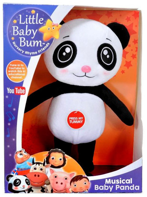 little baby bum singing plush pig