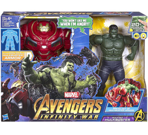 Marvel Avengers Age of Ultron Hulk and Marvel's Hulk Buster 2.5-Inch Figures for sale online