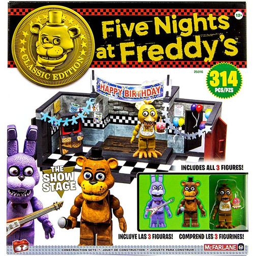 fnaf mcfarlane toy stage