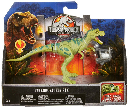 jurassic world battle damage tyrannosaurus rex & monolophosaurus