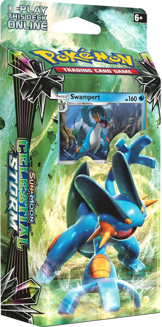 Pokemon Trading Card Game Sun Moon Celestial Storm Leaf Charge Hydro Fury Set Of Both Theme Decks Swampert Sceptile Pokemon Usa Toywiz - ride a rocket to the moon its back angry birds roblox