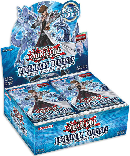 YuGiOh Trading Card Game Legendary Duelists White Dragon Abyss Booster Box [36 Packs]