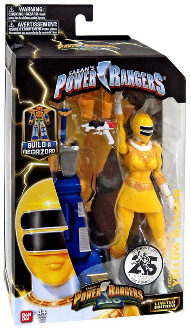 Power Rangers ZEO Legacy Build A Megazord Yellow Ranger Exclusive Action Figure [ZEO]