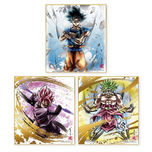 Dragon Ball Z Dragon Ball Shikishi Art Vol 5 Mystery Art Box 10 Packs Bandai Japan Toywiz - c w g logo roblox