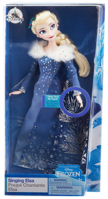 olaf's frozen adventure singing elsa doll