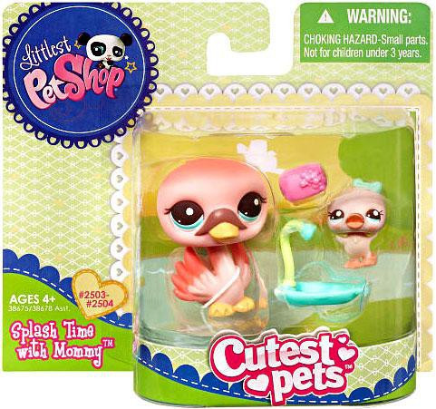 littlest pet shop mommy and baby set